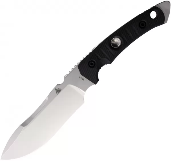 Fobos Knives Tier1-BC Fixed Blade Blk G10 FOB070