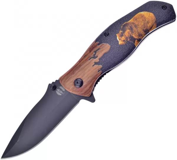 Frost Cutlery Bear Linerlock A-O knives FOC04B