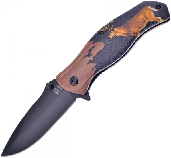 Frost Cutlery Deer Linerlock A-O knives FOC04D