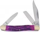 Frost Cutlery Stockman Purple Bone - FOC066PJB