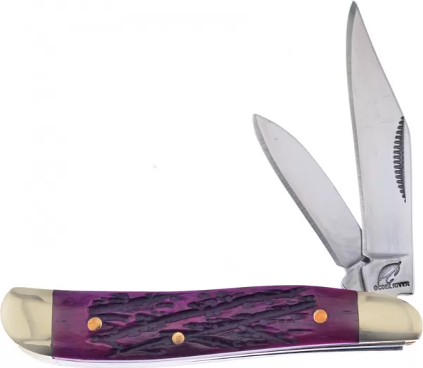 Frost Cutlery Peanut Purple Bone knives FOC107PJB