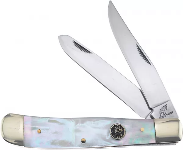 Frost Cutlery Trapper MOP knives FOC108MOP