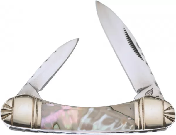 Frost Cutlery Little Canoe Abalone knives FOC161AB
