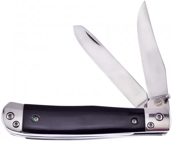 Frost Cutlery Trapper Buffalo Horn knives FOC173BH
