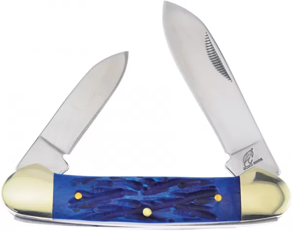Frost Cutlery Canoe Blue Pick Bone knives FOC252BLPB