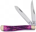 Frost Cutlery Mini Trapper Purple Bone - FOC508PJB