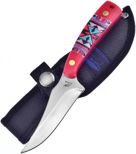 Frost Cutlery Aztec Skinner Red knives FOC534AR