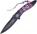 Frost Cutlery Linerlock A/O Black - FOC534FB