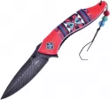 Frost Cutlery Linerlock A/O Red - FOC534FRD