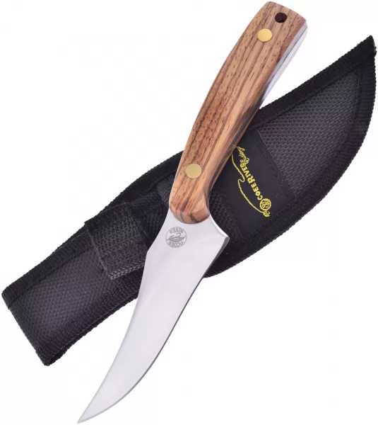 Frost Cutlery Skinner Zebra Wood knives FOC534ZW