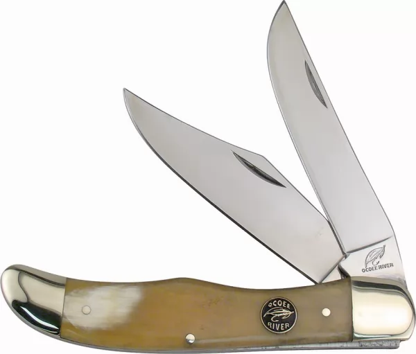 Frost Cutlery Folding Hunter Ox Horn knives FOC550OXH