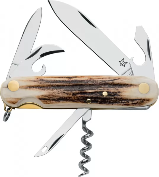 Fox Scout Folder Stag knives FOX2266CE