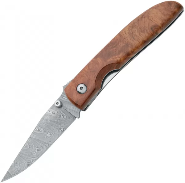 Fox Voyager Linerlock Burl knives FOX2499DB