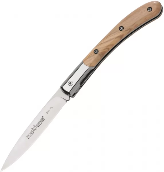 Fox Elite Linerlock Olive Wood knives FOX271OL