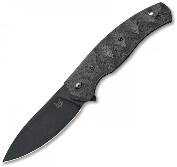 Fox Ziggy Linerlock CF Black knives FOX308CFB