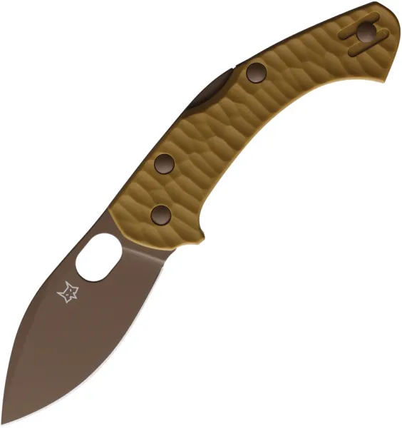 Fox Zero 2.0 Lockback Coyote knives FOX311CT