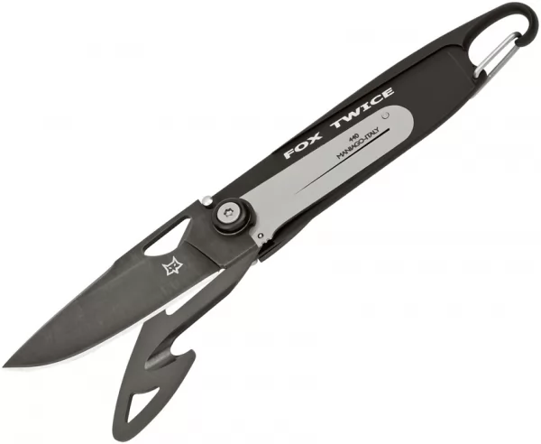 Fox Twice Hunter Framelock knives FOX442H