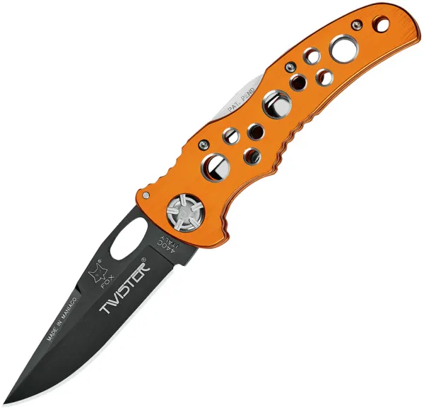 Fox Twister Lockback Orange knives FX-453