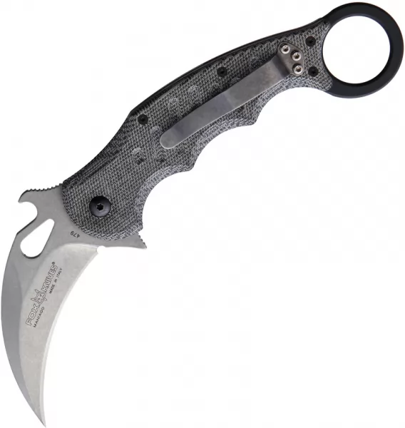 Fox Karambit Linerlock SW Blk knives FOX479MIBSW