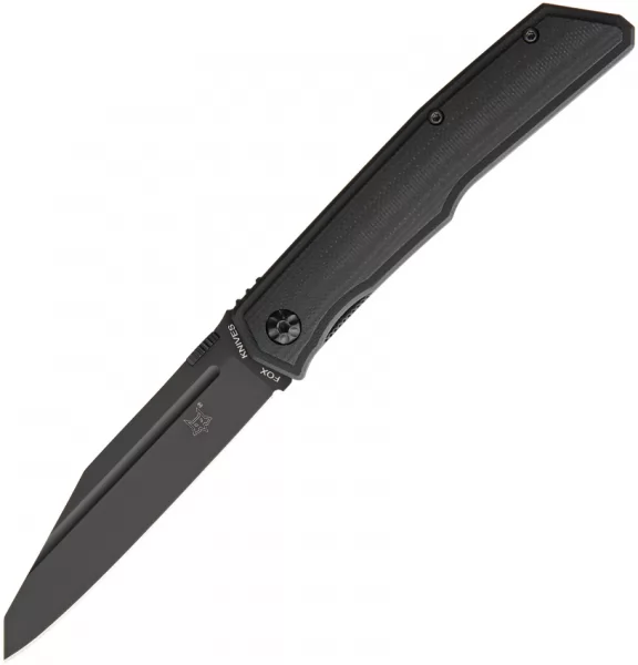 Fox Terzoula Linerlock Black G10 knives FOX515