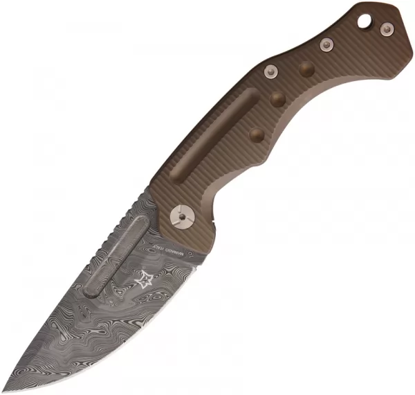 Fox Desert Fox Framelock Tan knives FOX521DRB