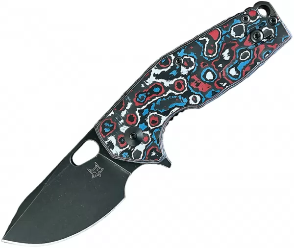 Fox Suru Linerlock Nebula CF knives FOX526LINE