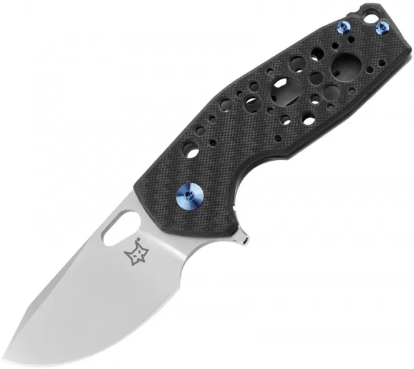 Fox Suru Titan Framelock CF knives FOX526TCBL
