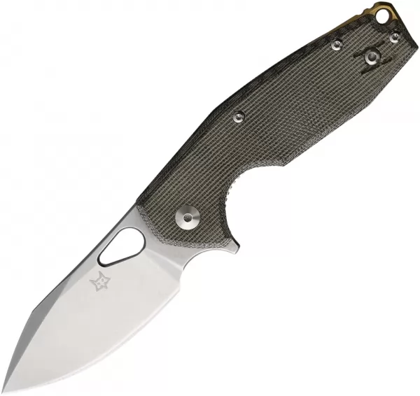 Fox Yaru Linerlock OD Micarta knives FOX527LIMOD