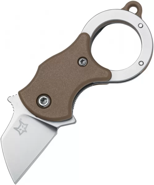 Fox Mini-Ta Linerlock Coyote knives FOX536CB