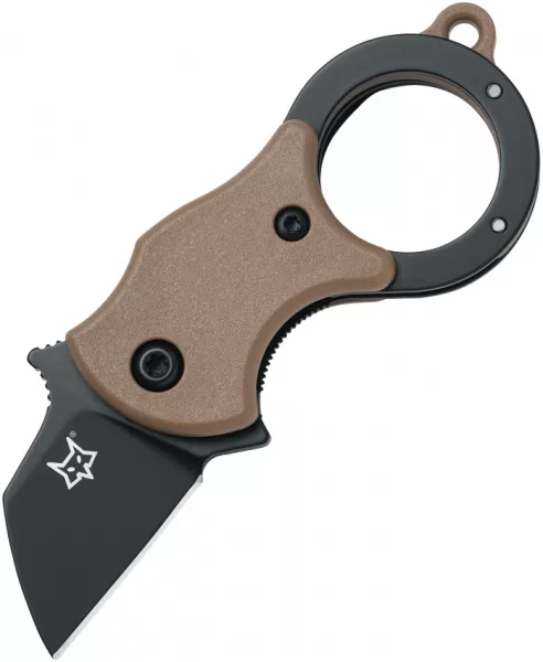 Fox Mini-Ta Linerlock Coyote knives FOX536CBB