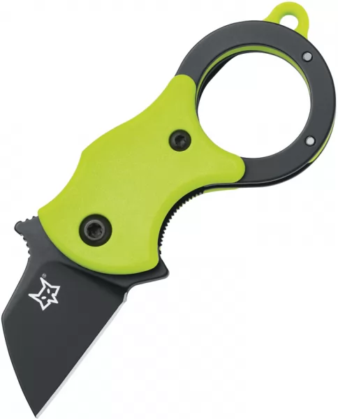 Fox Mini-Ta Linerlock Green knives FOX536GB