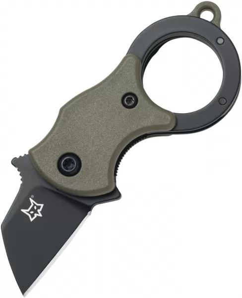 Fox Mini-Ta Linerlock OD knives FOX536ODB
