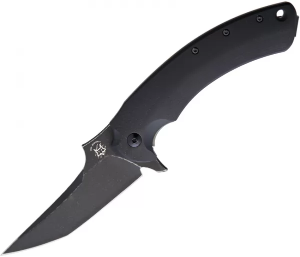 Fox Geco Framelock Black G10 knives FOX537BR