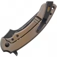 Fox Geco Framelock Black G10 knives FOX537BR