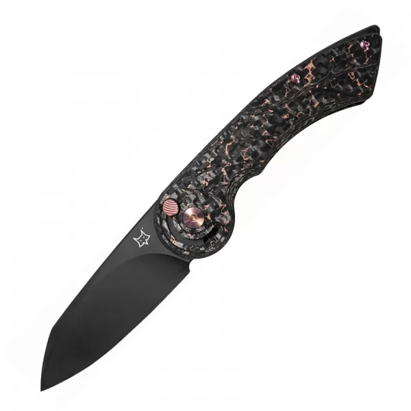 Fox Radius Finger Safe Lock CF knives FOX550CFB
