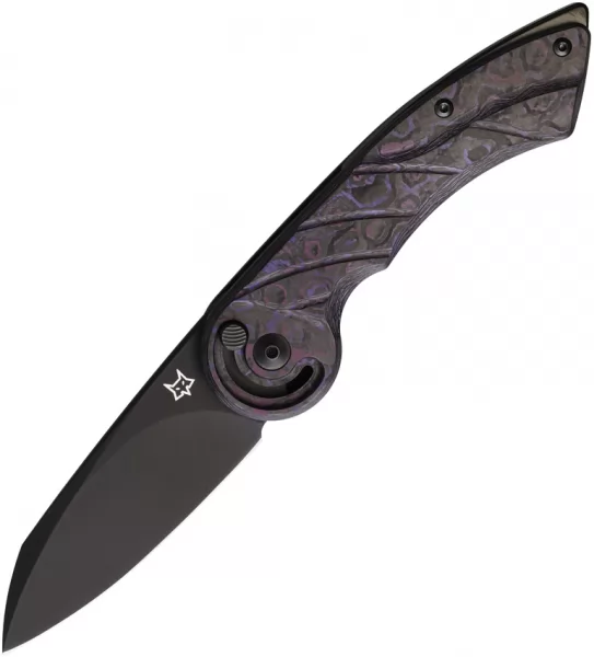Fox Radius Lock Purple Fat Carbon knives FOX550CFPA