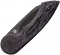Fox Radius Lock Purple Fat Carbon knives FOX550CFPA