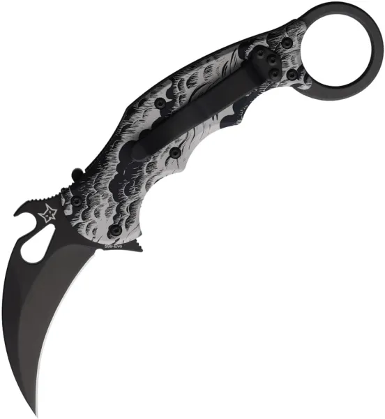 FOX Karambit Linerlock Waves knives FOX599ALB2