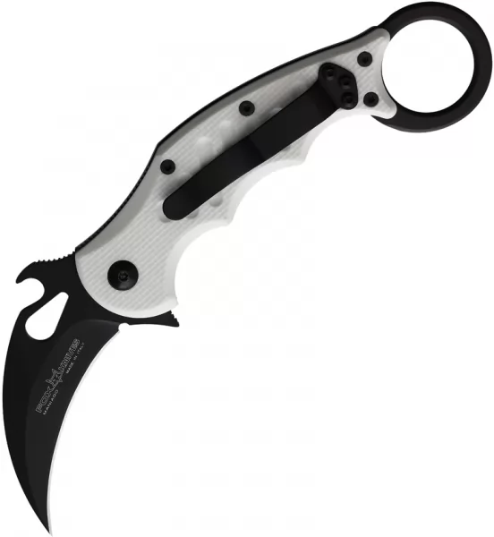 Fox Karambit Linerlock White G10 knives FOX599W