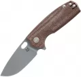 Fox Core Linerlock Brown Micarta - FOX604MBR