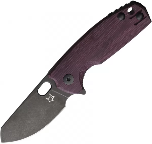 Fox Baby Core Linerlock Burgundy knives FOX608LIMB