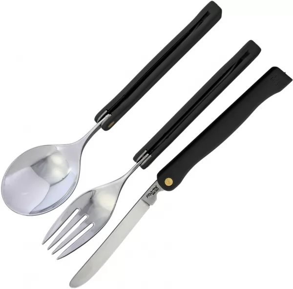 Fox Tableware Camping Set Black knives FOX677F