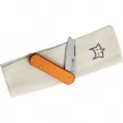 Fox Vulpis Folder Orange Handle knives FOXVP108OR