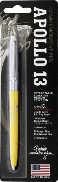 Fisher Space Pen Apollo 13 Space Pen Yellow pens FP001280