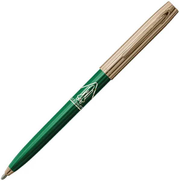 Fisher Space Pen Shuttle Pen Green Gold Cap pens FP00744