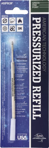 Fisher Space Pen Green Fine Ink Refill pens FP111316