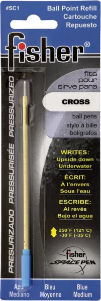 Fisher Space Pen Blue Ink Refill Medium Point pens FP142112