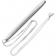 Fisher Space Pen Chrome Bullet Pen w Neck Chain pens FP811247