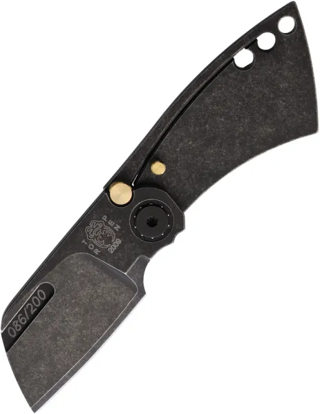 Max Knives Sepia Framelock Black FRDMKH01B