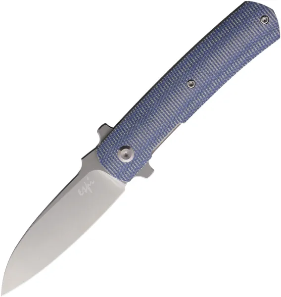 Max Knives Ulys Linerlock Blue Micarta FRDMKHES1BL